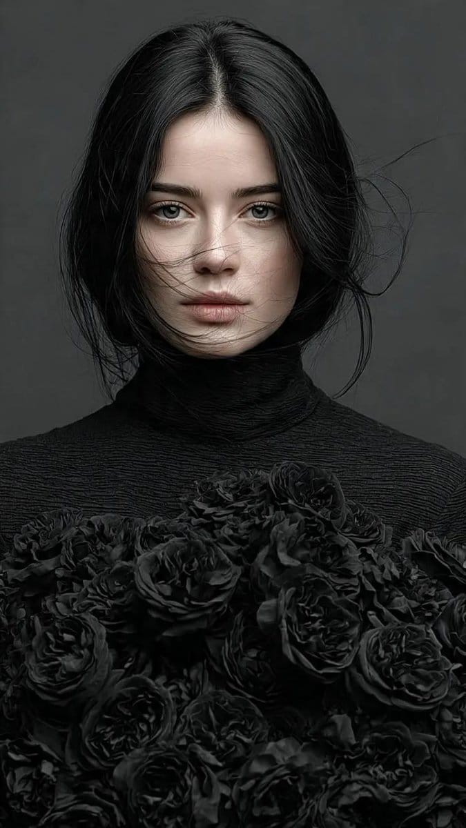Gothic Elegance Fine-Art Editorial Portrait