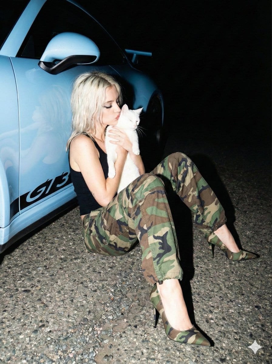 Hard Flash Photography Street Style