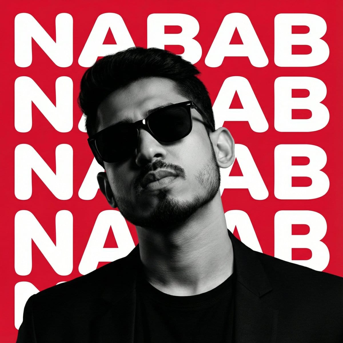 High-Contrast Graphic Poster Portrait