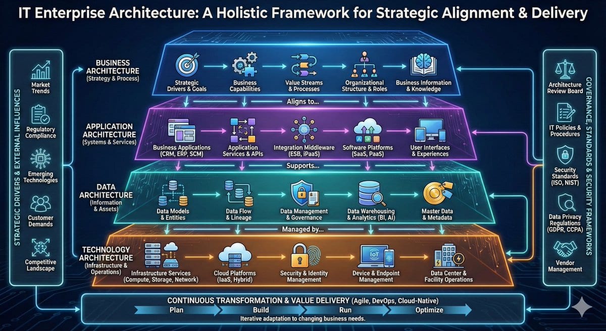 High-detail IT careers infographic (Thai/English mix)