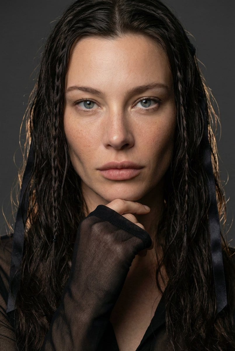 High-End Editorial Beauty Portrait