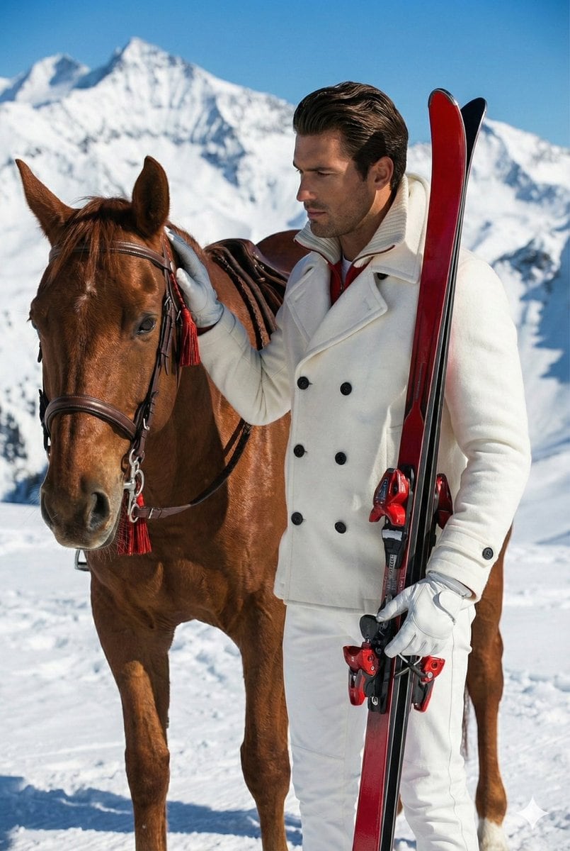 High-End Luxury Winter Fashion Campaign Prompt