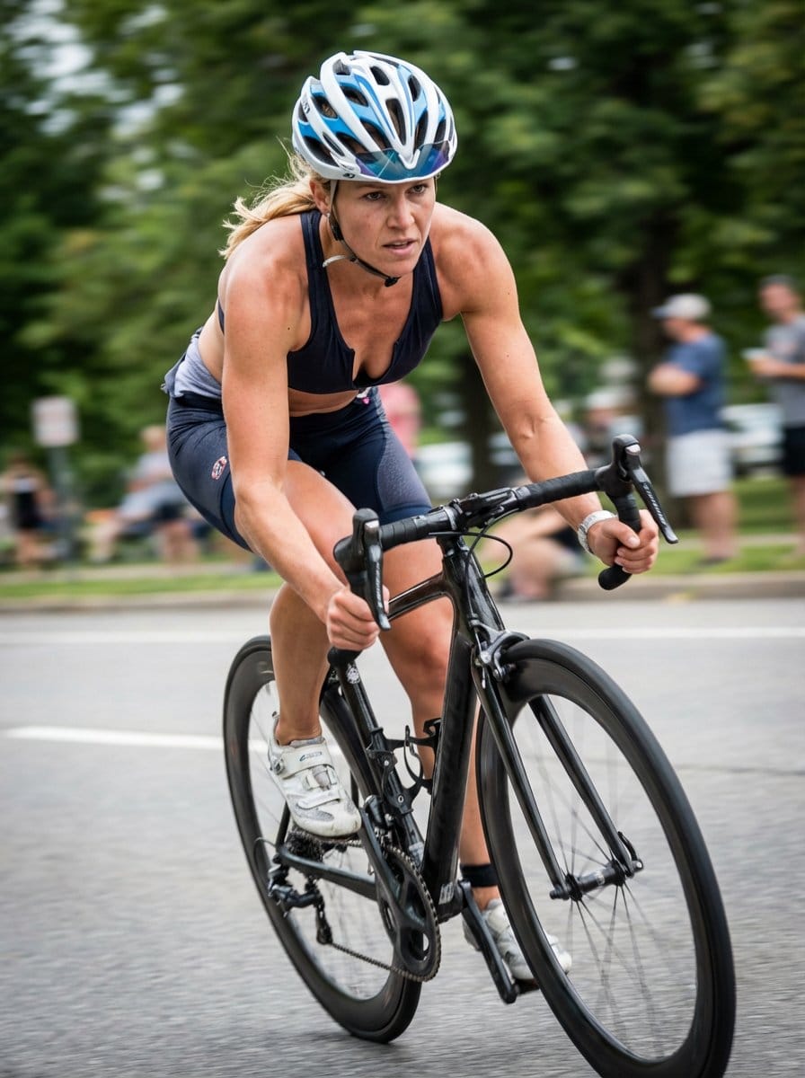 High-End Sports Photography: Competitive Road Cyclist