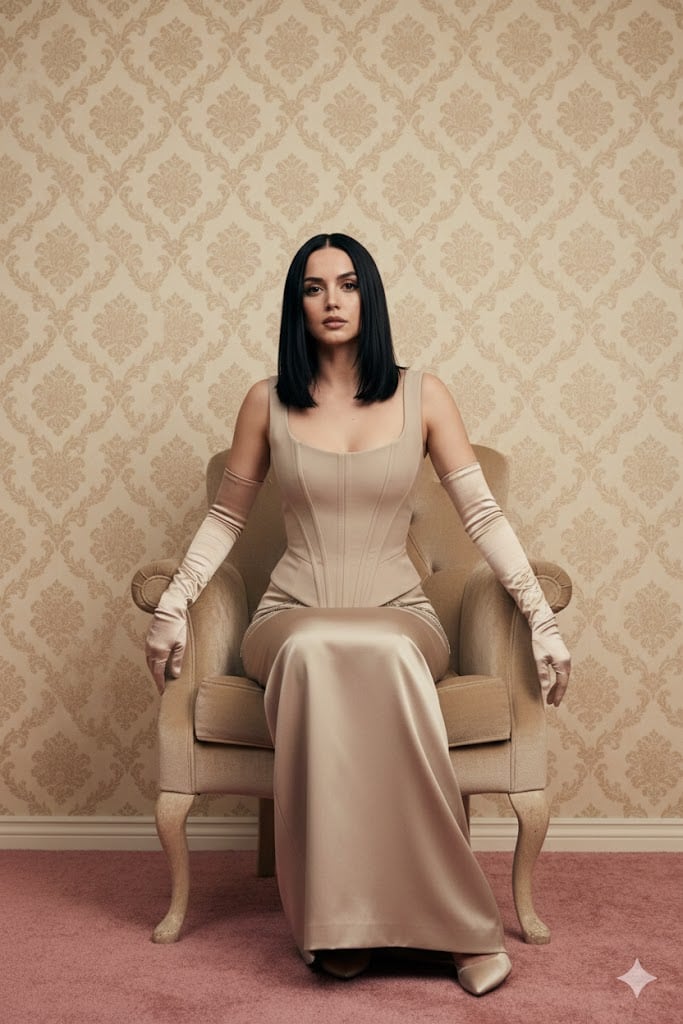 High-Fashion Editorial Prompt for Ana de Armas