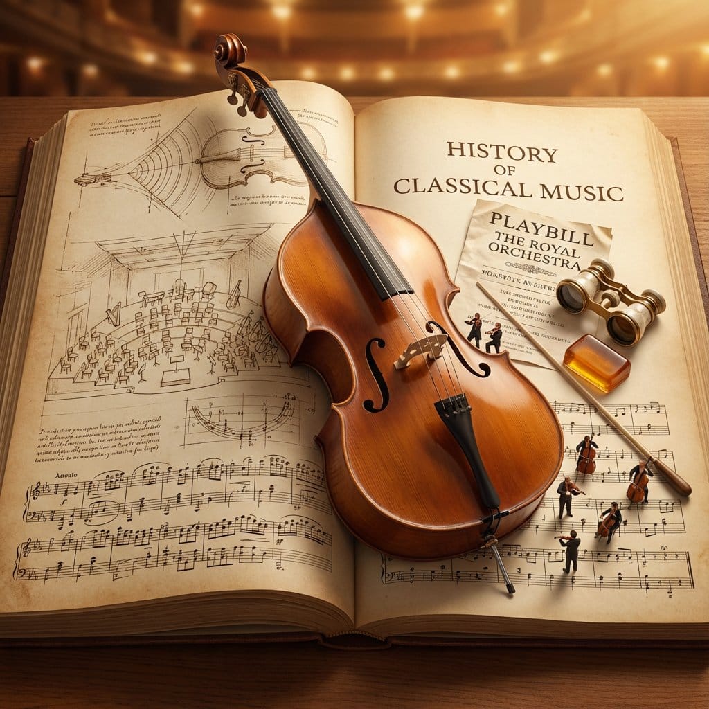 History of Music Diorama Book Prompt