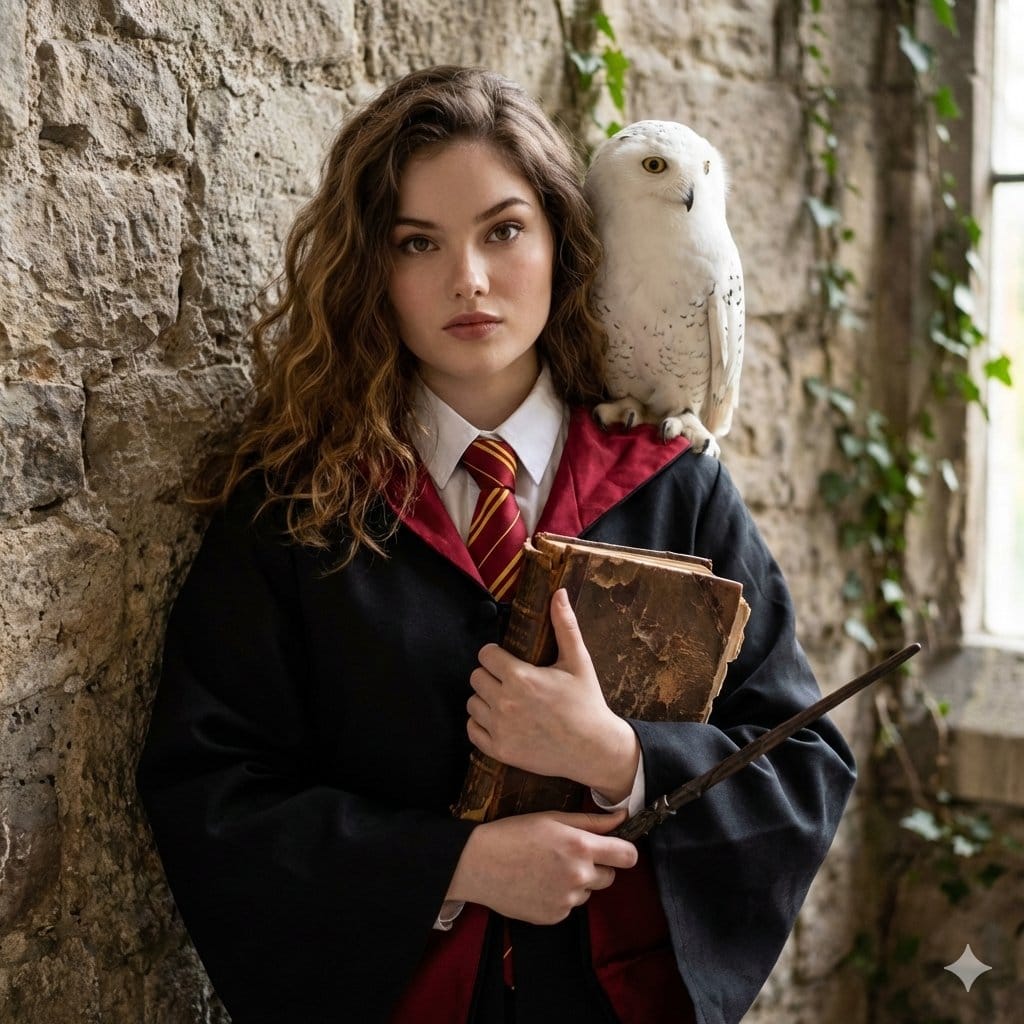 Hogwarts-Style Photoshoot Portrait