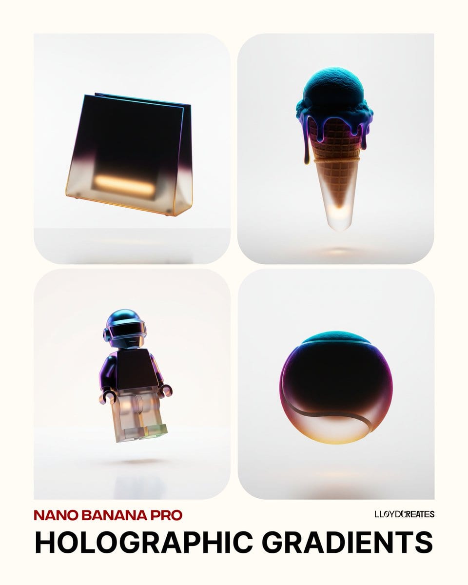 Holographic Gradient Object Prompt