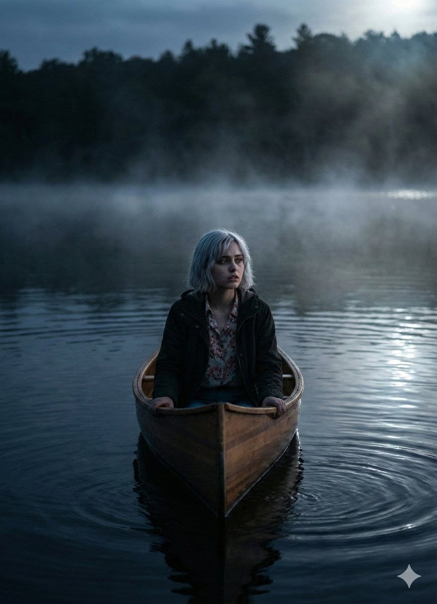 Horror Cinematic Image with Identity Consistency