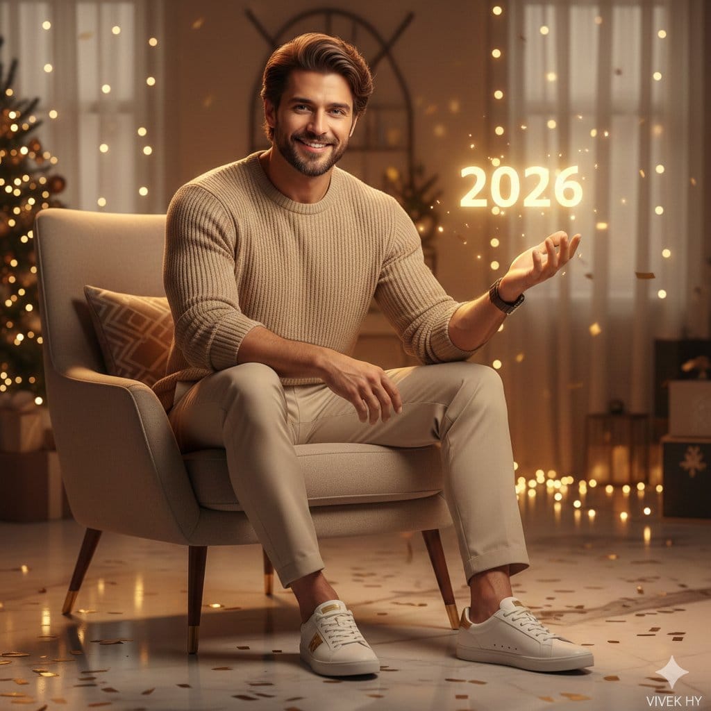 Hyper-realistic 8K Portrait for a Future-Focused Celebration