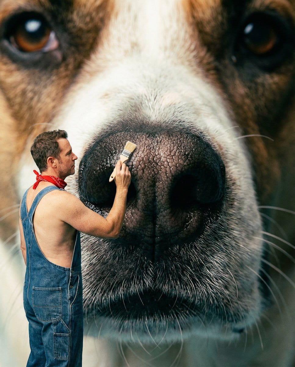 Hyper-Realistic Composite Macro Photography Prompt