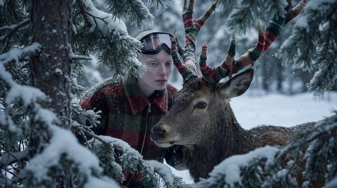 Hyper-Realistic Winter Fantasy Portrait Prompt