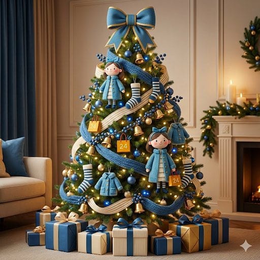 Image-to-Character Christmas Tree Prompt