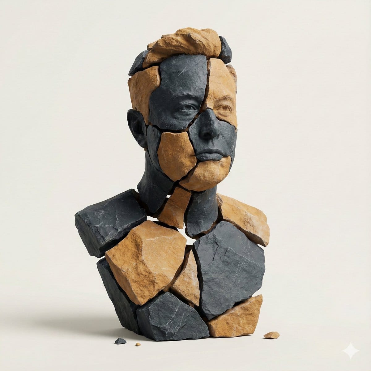 Image-to-Image Style Transfer: Fragmented Stone Sculpture