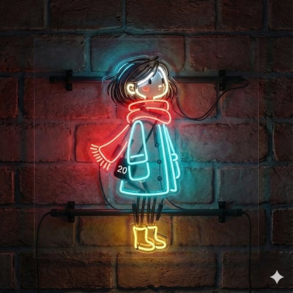 Image-to-Neon Light Transformation