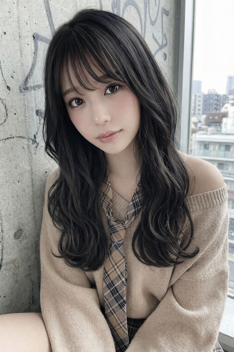 Image Editing: Change Hair Color to Black