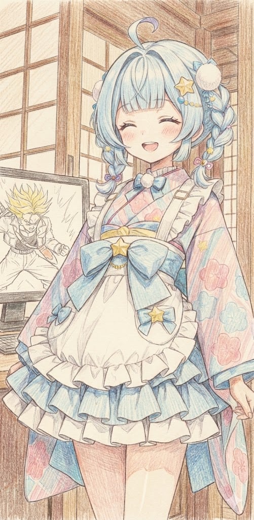 Image generation of Suu Mizumiya using Nano Banana Pro