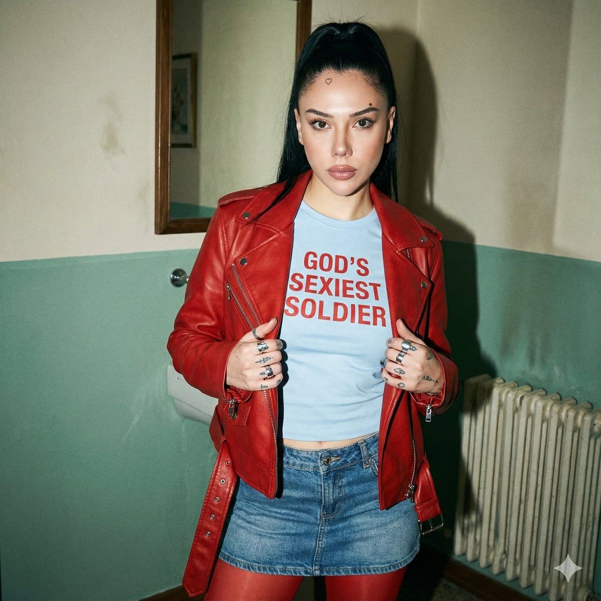 Indie Sleaze 2000s Street Style Portrait Prompt