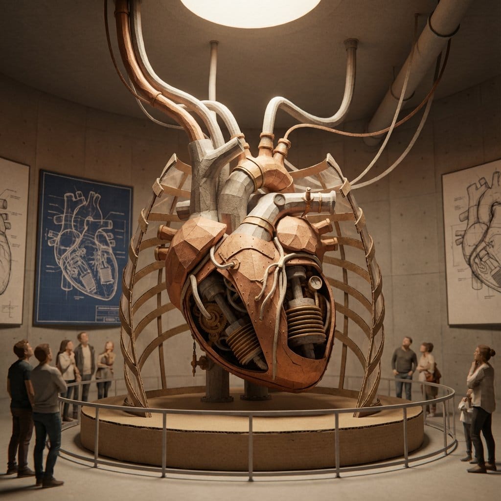 Intricate Paper Folding Morphological Transformation Prompt