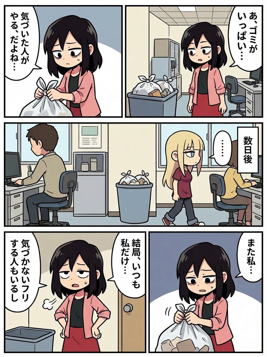 Japanese Text Prompt about Workplace Atmosphere