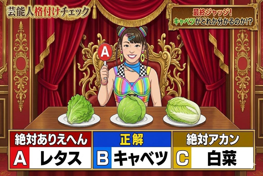 Japanese TV Parody Image Generation Prompt