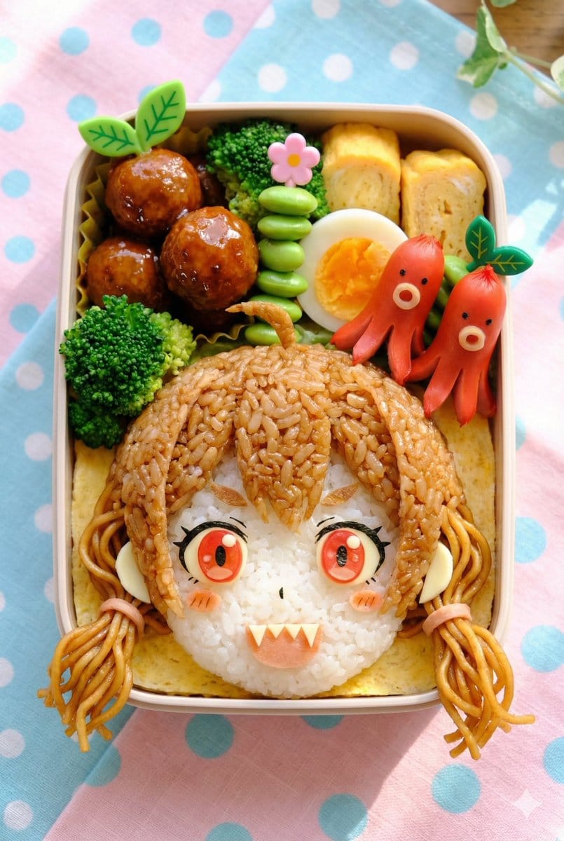 Kyaraben (Character Bento Box) Generation Prompt