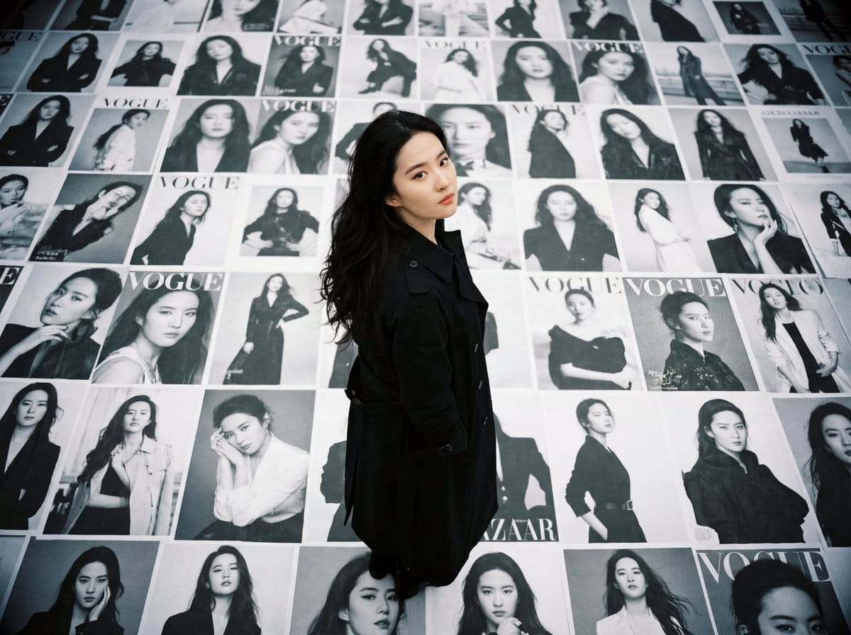 LOMO Ic-a Style Japanese Actress Portrait