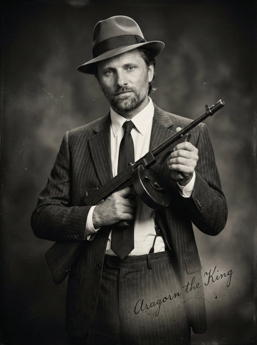 Lord of the Rings Characters as 1930s Mobsters