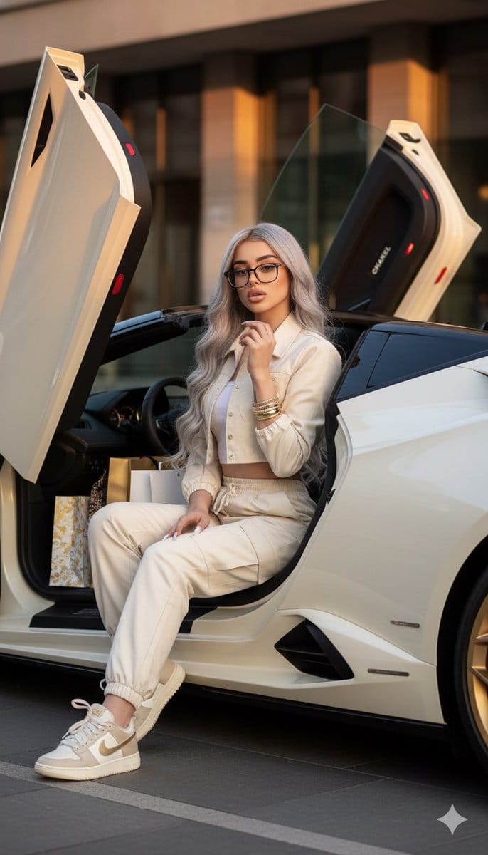 Luxury Fashion Shoot with Lamborghini Huracán