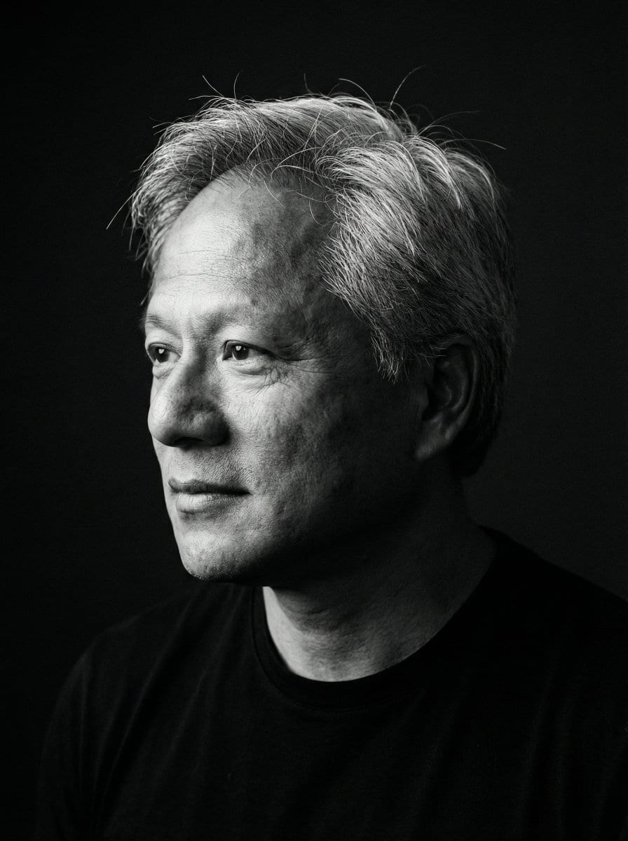 Minimalist Black and White Portrait Photography