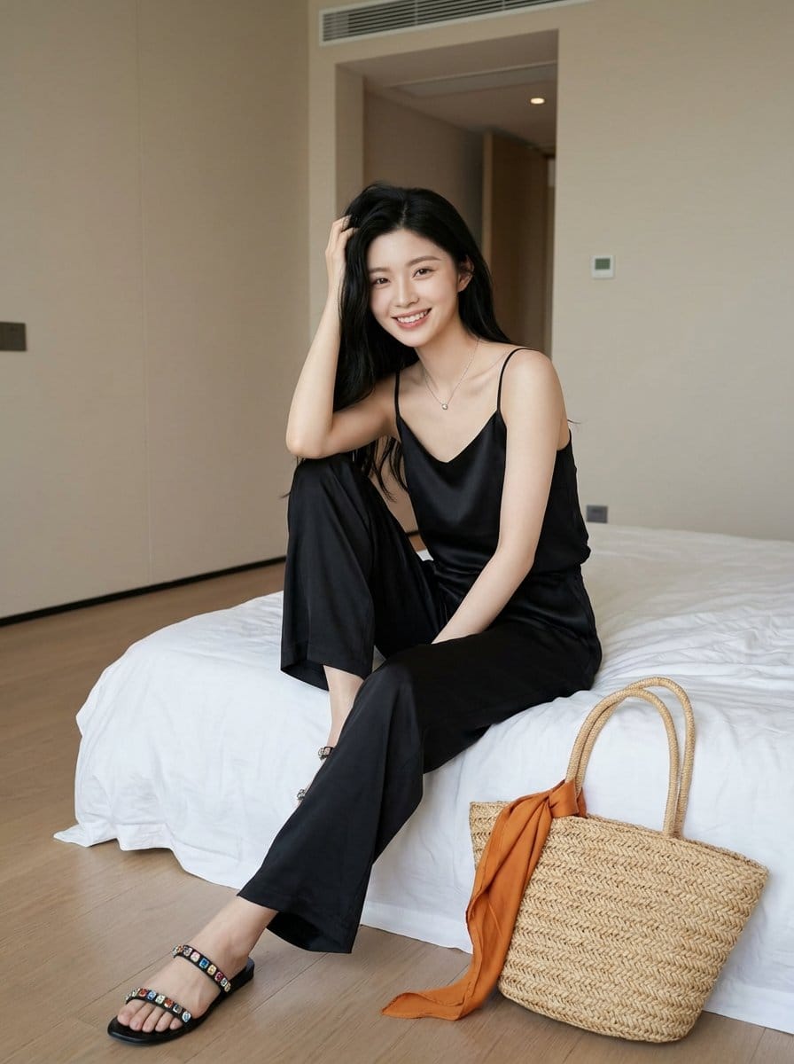 Minimalist Lifestyle Portrait with Cinematic Lighting