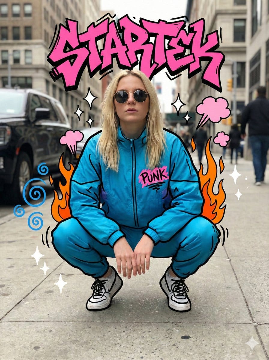 Mixed Media Graffiti Doodle Photography Prompt