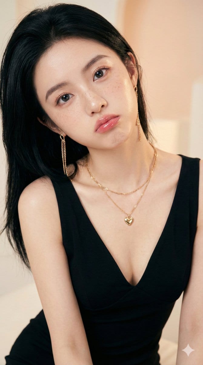 Nano Banana Pro 'Sajiao' (Coquettish) Portrait Prompt