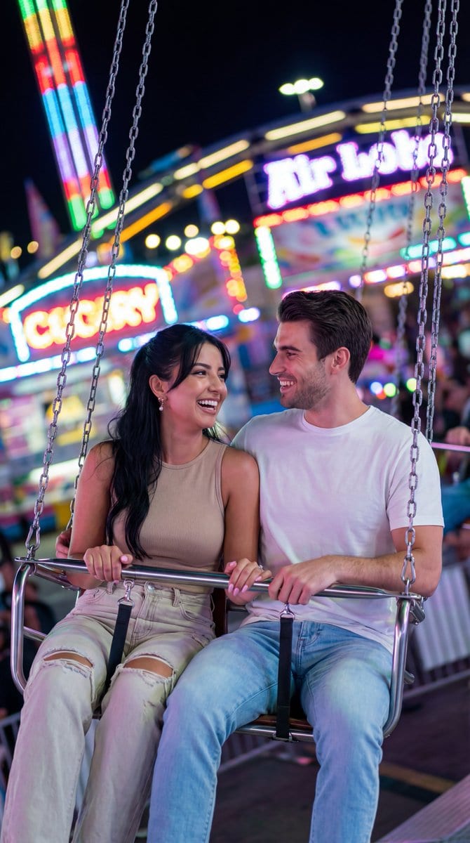 Nano Banana Pro Cinematic Night Romcom Ride Prompt