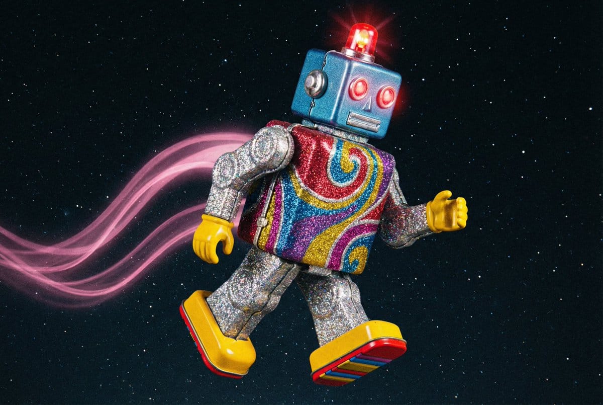 Nano Banana Pro prompt for a futuristic, neon-lit cityscape