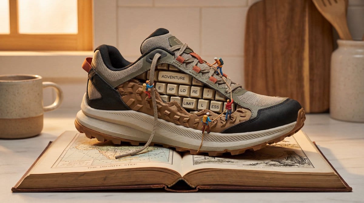 Nano Banana Pro Prompt for Miniature Sneaker Scene