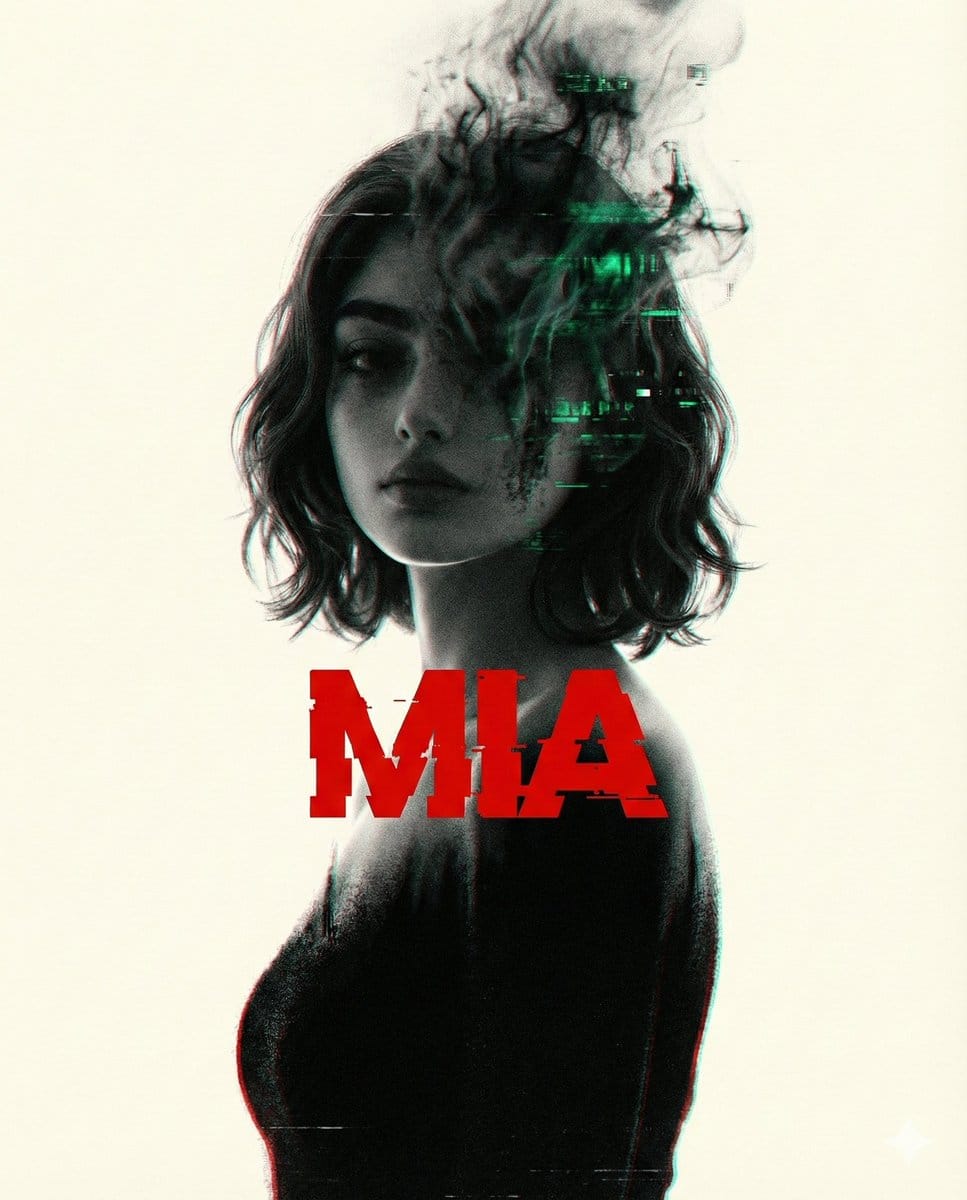 Nano Banana Pro Tip: Glitch Static Ghost Silhouette Portrait