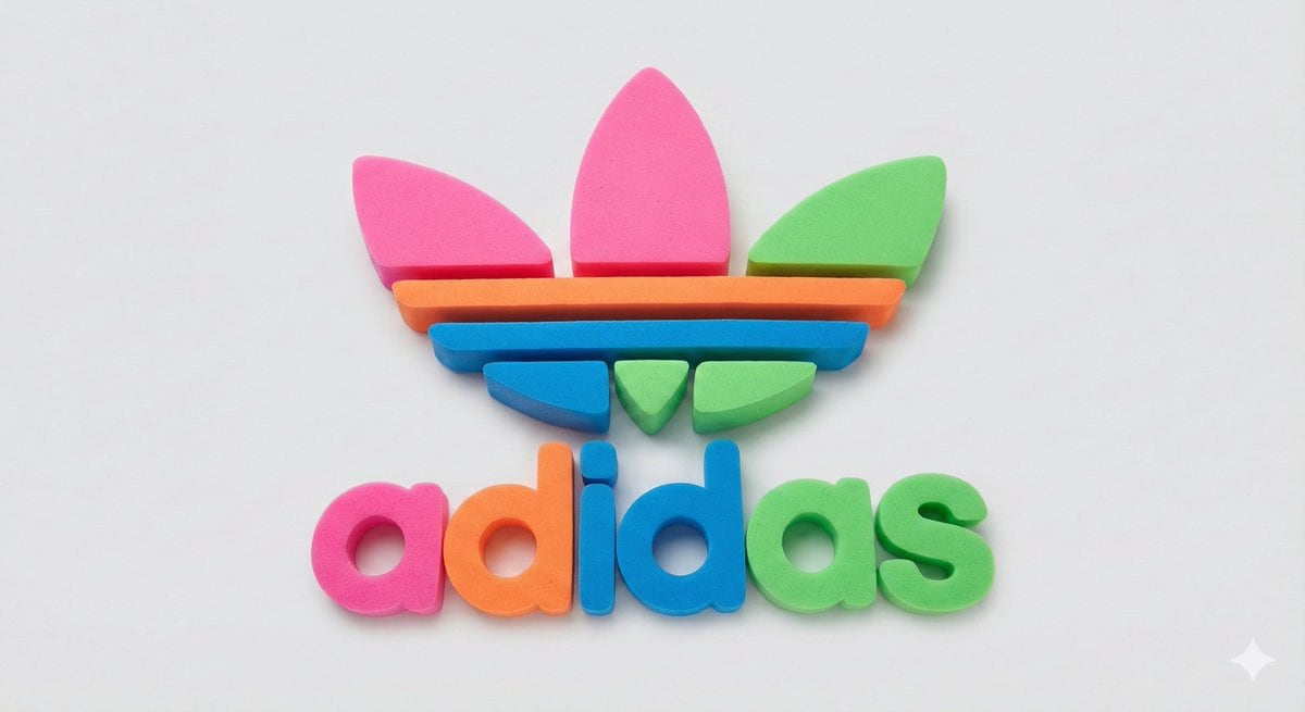 Neon Foam Pop Logo Prompt