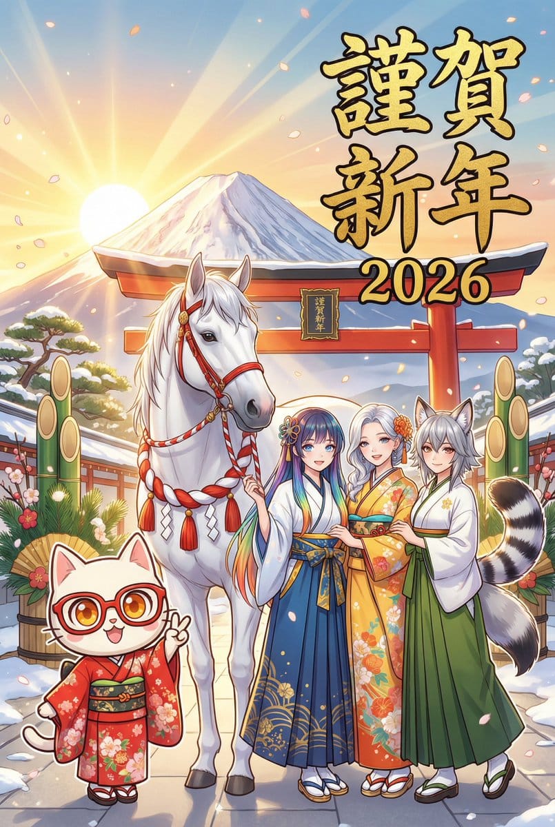 New Year's Card Generation with Character Synchronization and Typography