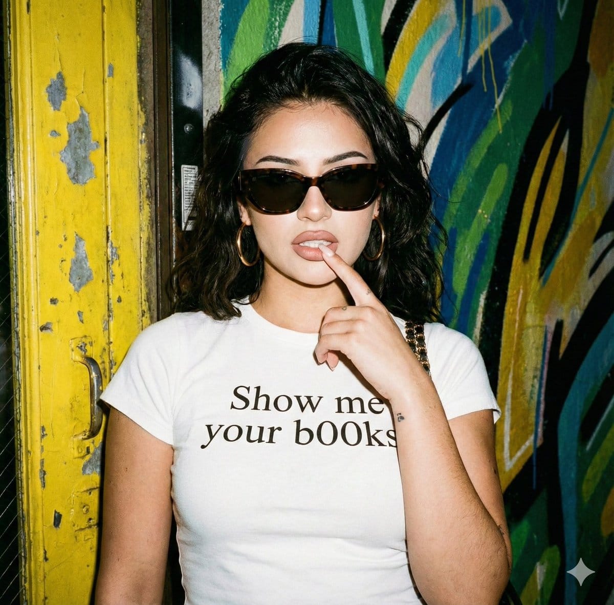 Nightlife Flash Photography Portrait