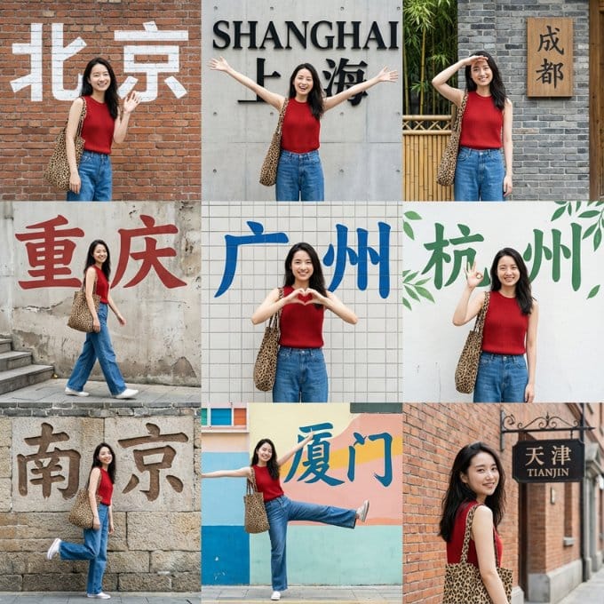 Nine-Grid Street Photography Prompt Framework