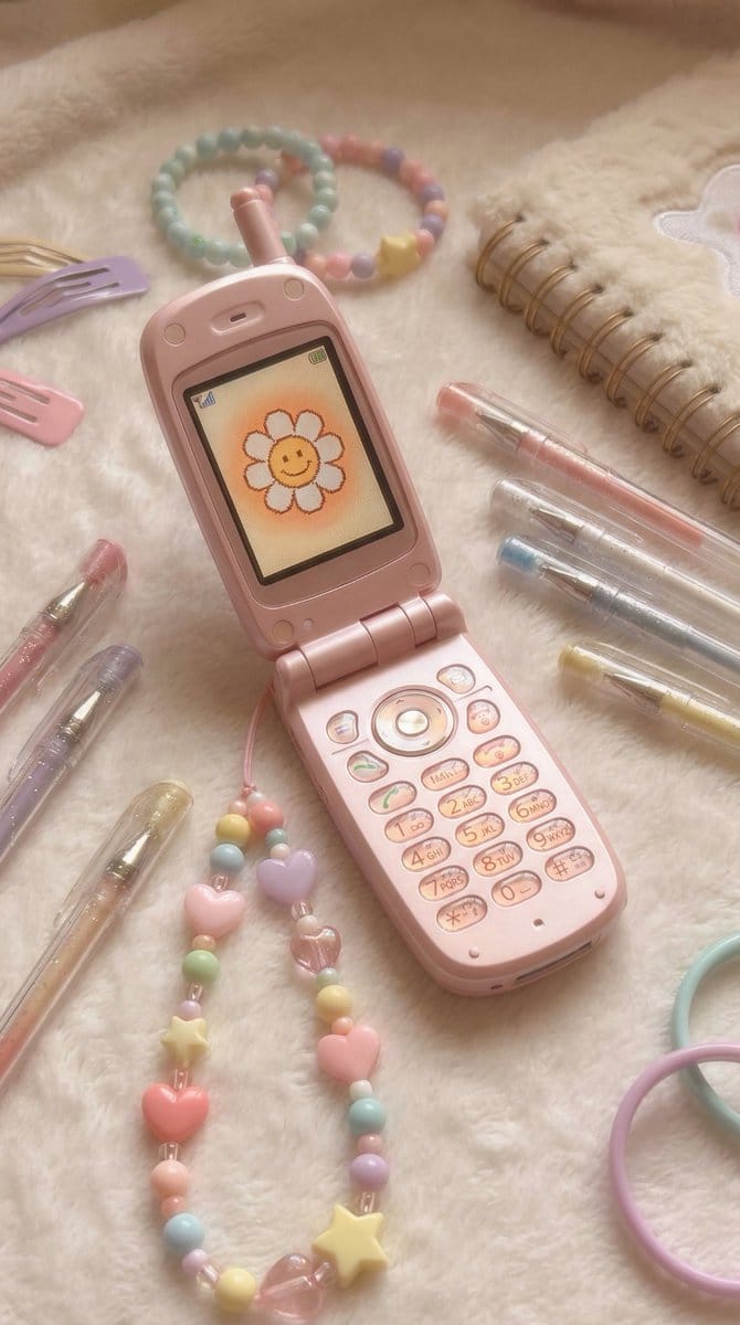 Nostalgic Japanese Flip Phone (Garakei) Display Generator