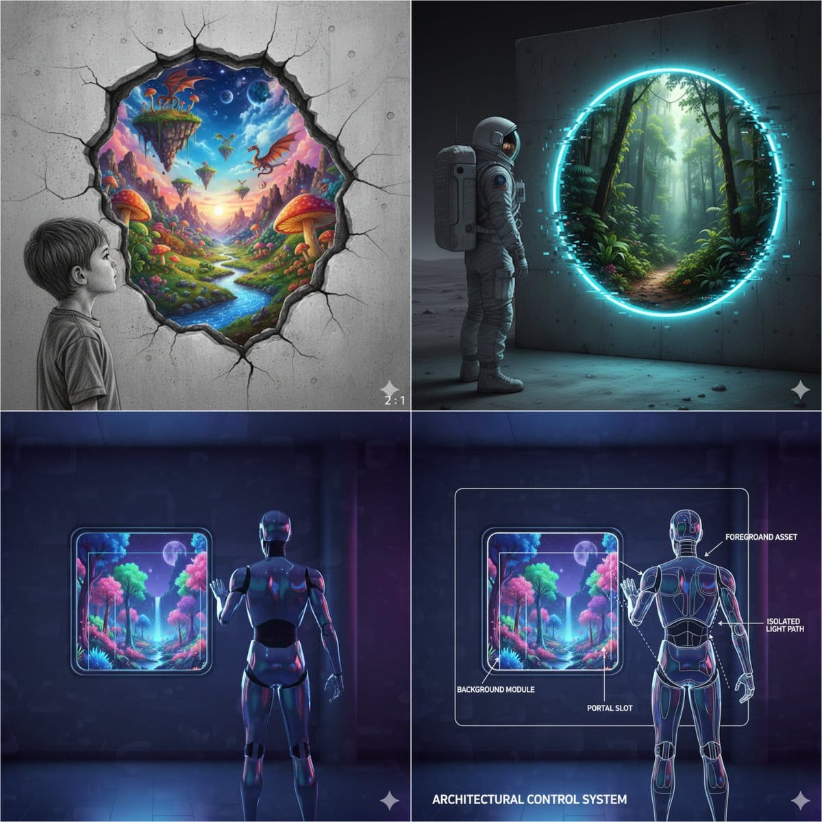 Object-Oriented prompt for controlling foreground and background