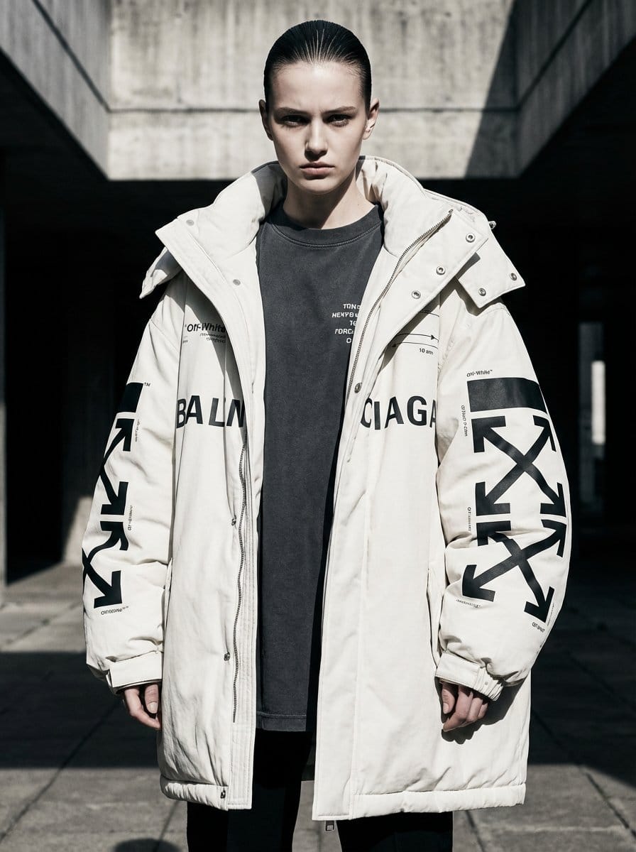 Off-White × Balenciaga Hypebeast Editorial