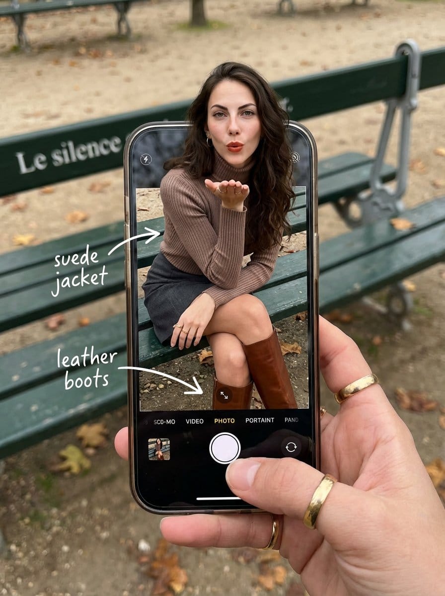 OOTD Breakdown Smartphone Pop-out Illusion