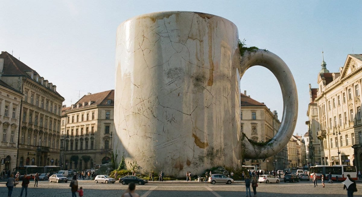 Ordinary Object to Massive Monument Transformation