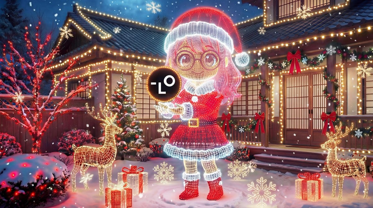 Outdoor Christmas Decoration from Input Image