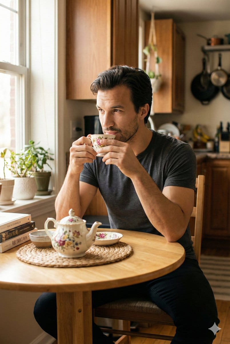 Photorealistic Cinematic Kitchen Scene Prompt (JSON structure)