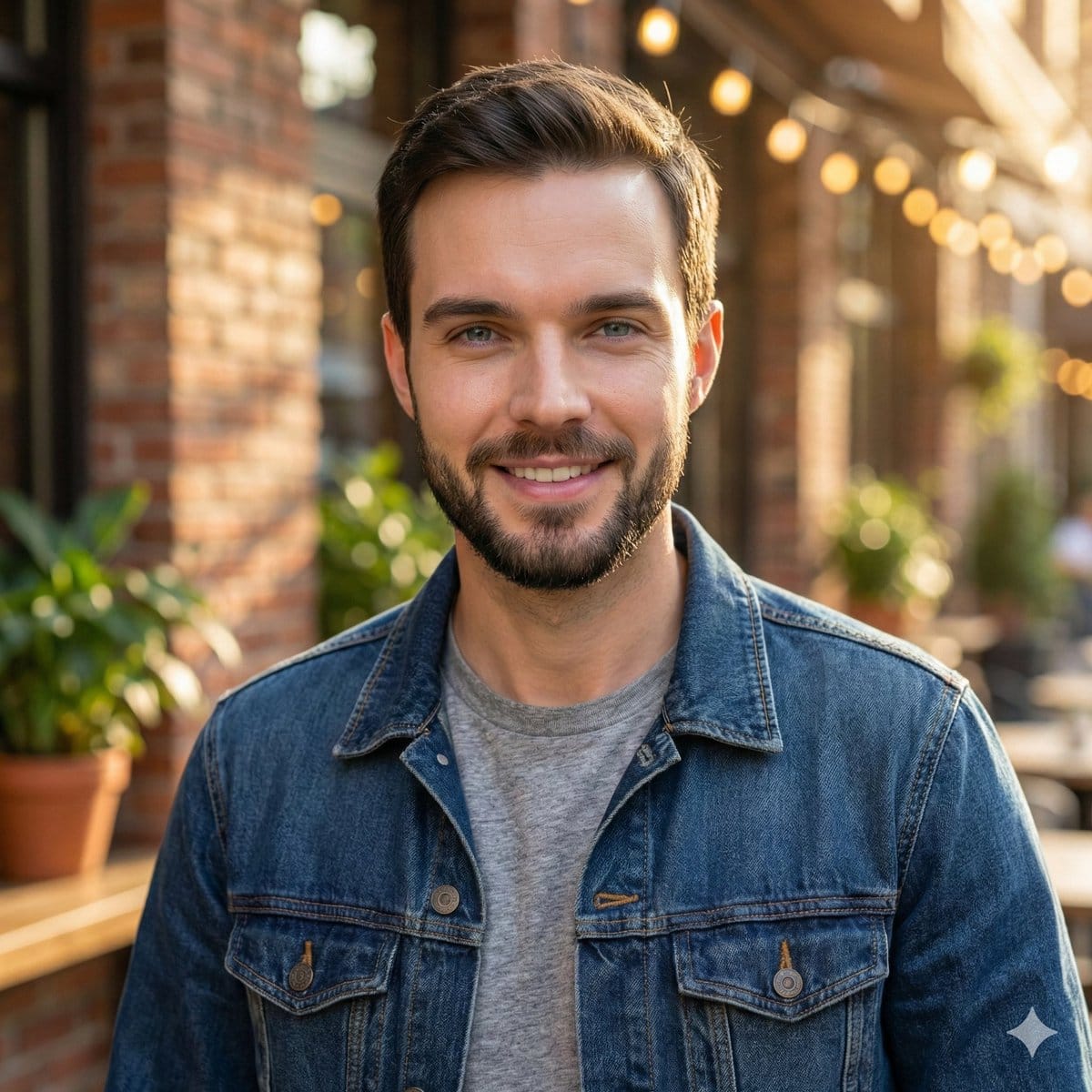 Photorealistic Editorial Portrait with Reference Lock