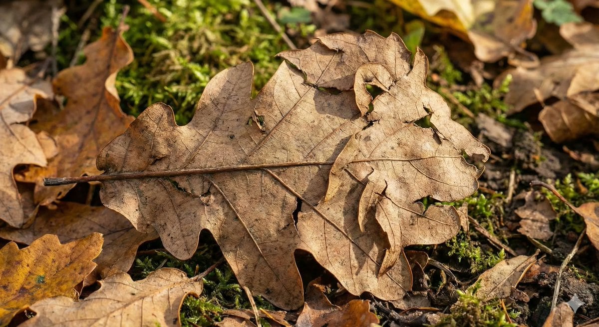 Photorealistic Leaf Shaped Like a Lion