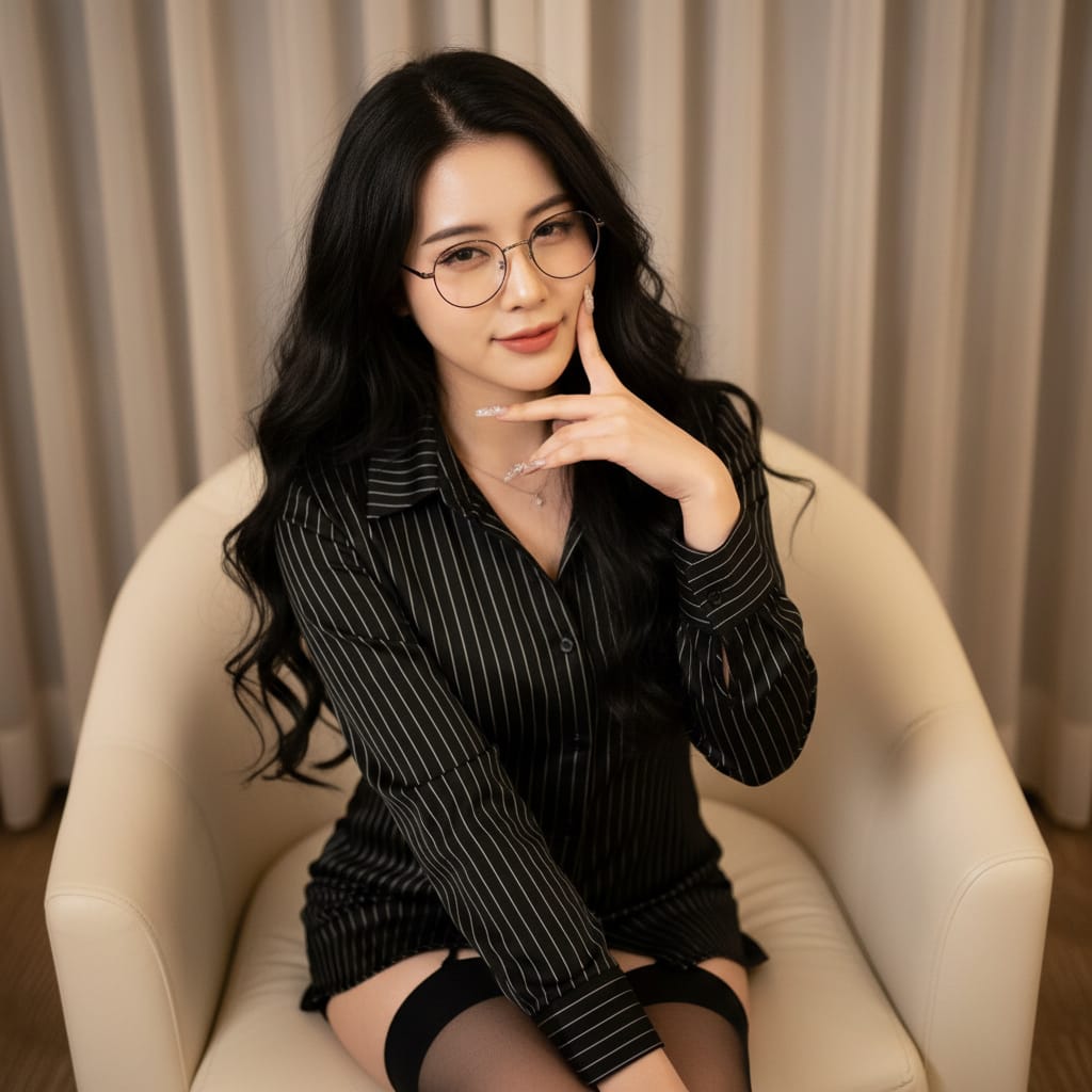 Photorealistic Portrait with Shallow Depth of Field